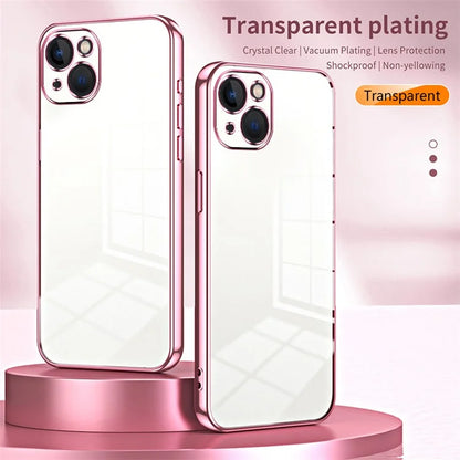 For iPhone 13 Shockproof Case Electroplating TPU Phone Cover