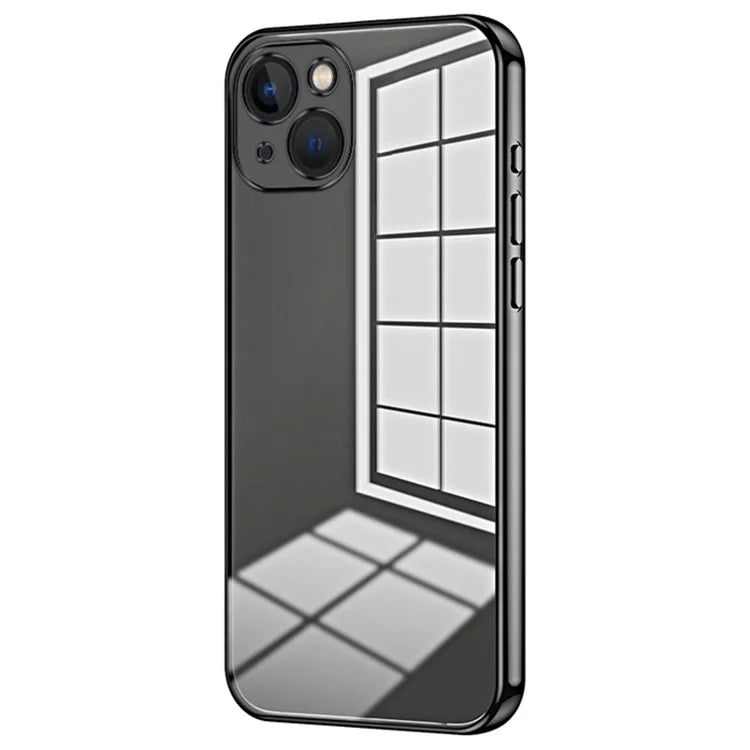 For iPhone 13 Shockproof Case Electroplating TPU Phone Cover