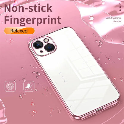 For iPhone 13 Shockproof Case Electroplating TPU Phone Cover
