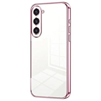 For Samsung Galaxy S23+ Protective Case Electroplating TPU Phone Cover