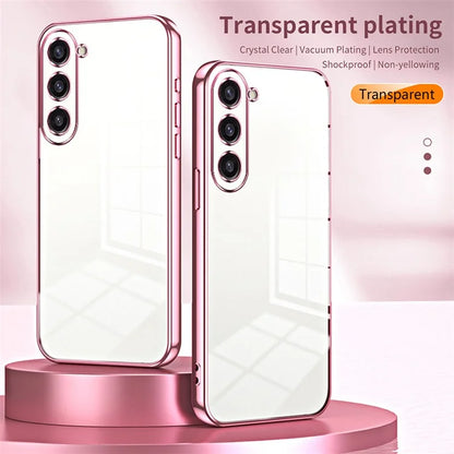 For Samsung Galaxy S23+ Protective Case Electroplating TPU Phone Cover
