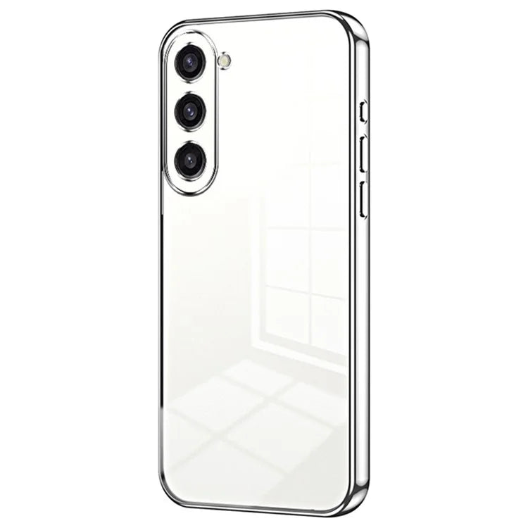 For Samsung Galaxy S23+ Protective Case Electroplating TPU Phone Cover