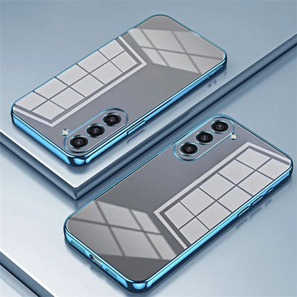 For Samsung Galaxy S23+ Protective Case Electroplating TPU Phone Cover