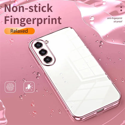 For Samsung Galaxy S23+ Protective Case Electroplating TPU Phone Cover