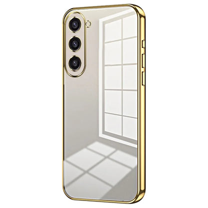 For Samsung Galaxy S23+ Protective Case Electroplating TPU Phone Cover
