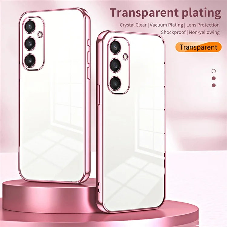 For Samsung Galaxy S24 Electroplating Case Anti-Fall TPU Phone Cover