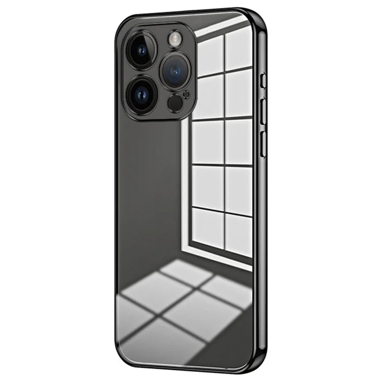 For iPhone 14 Pro TPU Case Electroplated Protective Slim Phone Cover