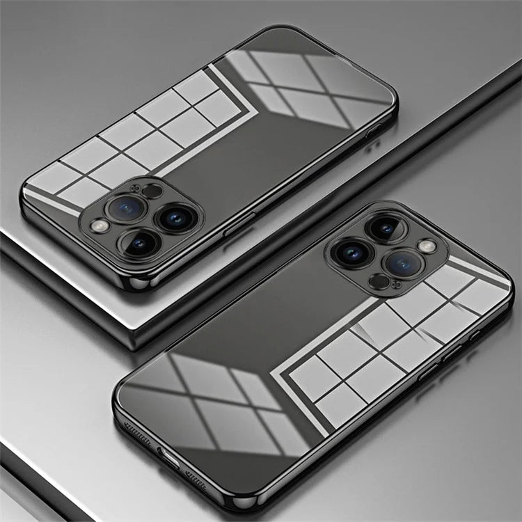 For iPhone 14 Pro TPU Case Electroplated Protective Slim Phone Cover