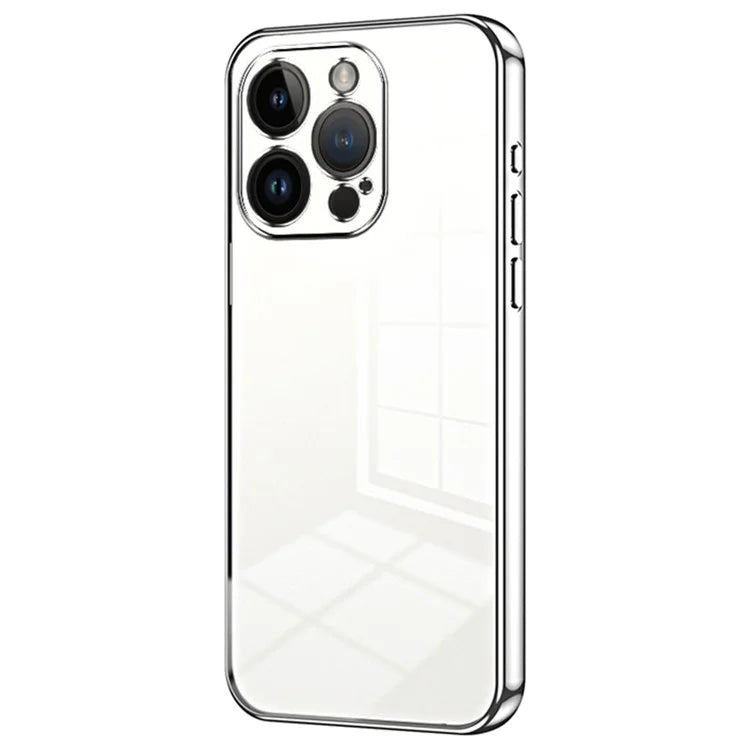 For iPhone 14 Pro TPU Case Electroplated Protective Slim Phone Cover