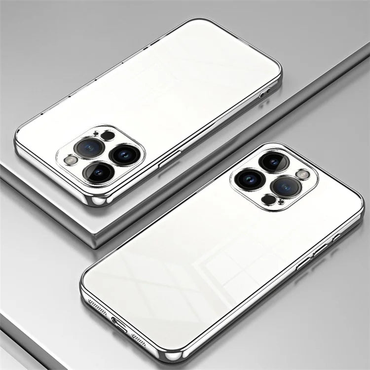 For iPhone 14 Pro TPU Case Electroplated Protective Slim Phone Cover