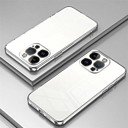 For iPhone 14 Pro TPU Case Electroplated Protective Slim Phone Cover