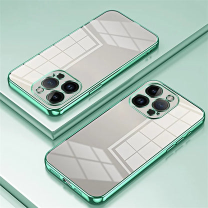 For iPhone 14 Pro TPU Case Electroplated Protective Slim Phone Cover
