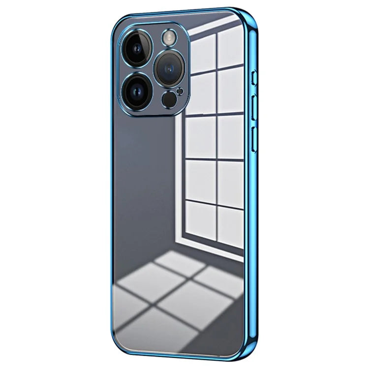 For iPhone 14 Pro TPU Case Electroplated Protective Slim Phone Cover