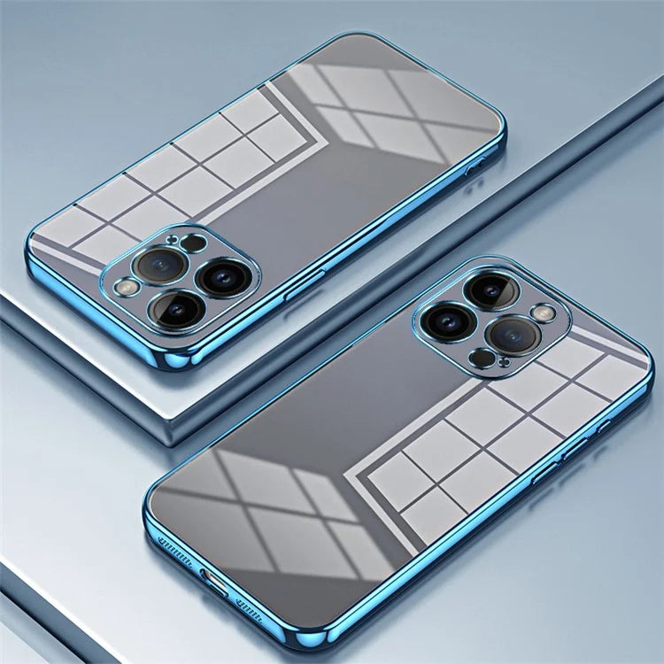 For iPhone 14 Pro TPU Case Electroplated Protective Slim Phone Cover