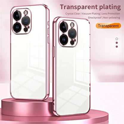 For iPhone 14 Pro TPU Case Electroplated Protective Slim Phone Cover