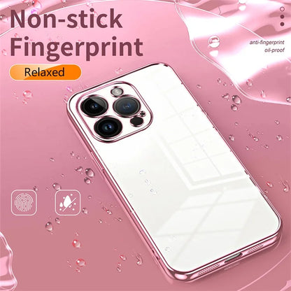 For iPhone 14 Pro TPU Case Electroplated Protective Slim Phone Cover