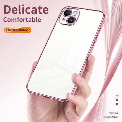 For iPhone 14 Plus TPU Case Electroplated Protective Phone Cover