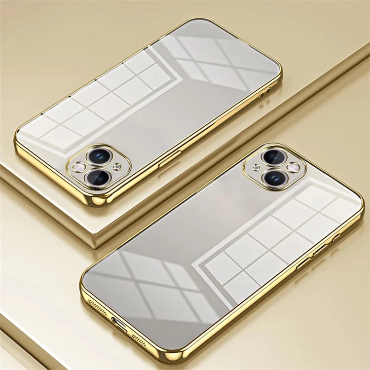 For iPhone 14 Plus TPU Case Electroplated Protective Phone Cover