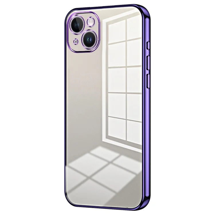 For iPhone 14 Plus TPU Case Electroplated Protective Phone Cover