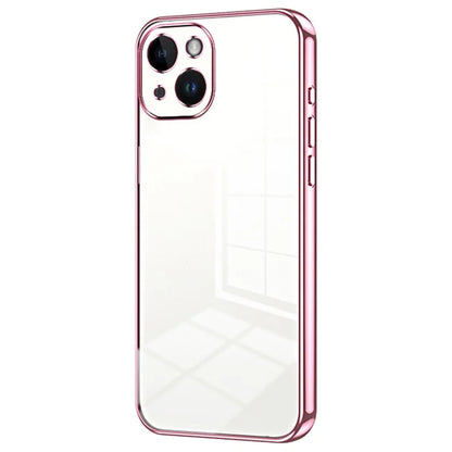 For iPhone 14 Slim Case Electroplating Anti-Fall TPU Phone Cover