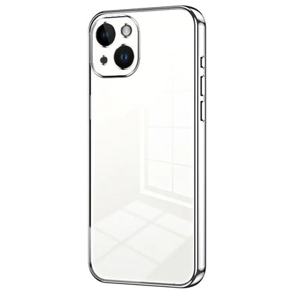 For iPhone 14 Slim Case Electroplating Anti-Fall TPU Phone Cover