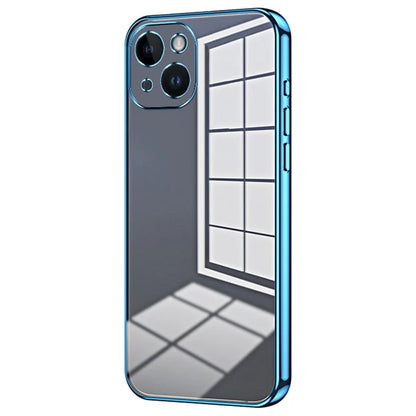 For iPhone 14 Slim Case Electroplating Anti-Fall TPU Phone Cover