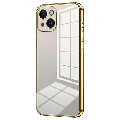 For iPhone 14 Slim Case Electroplating Anti-Fall TPU Phone Cover