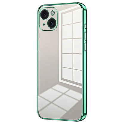 For iPhone 15 Plus Electroplating Case Anti-Drop TPU Phone Case