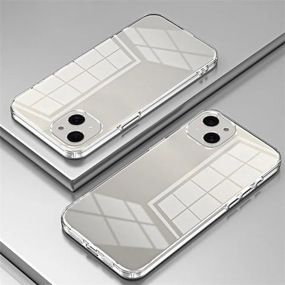 For iPhone 15 Plus Electroplating Case Anti-Drop TPU Phone Case