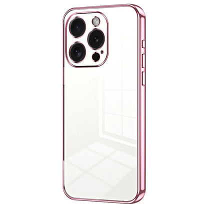 For iPhone 15 Pro TPU Case Anti-Fall Electroplating Slim Phone Cover