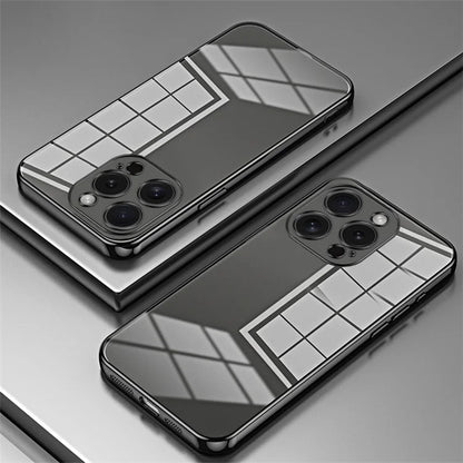 For iPhone 15 Pro TPU Case Anti-Fall Electroplating Slim Phone Cover