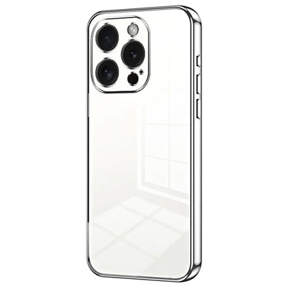 For iPhone 15 Pro TPU Case Anti-Fall Electroplating Slim Phone Cover