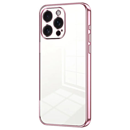 For iPhone 15 Pro Max Electroplating Case Anti-Scratch TPU Phone Protector