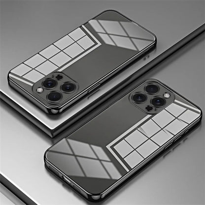For iPhone 15 Pro Max Electroplating Case Anti-Scratch TPU Phone Protector