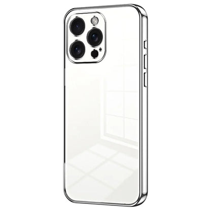 For iPhone 15 Pro Max Electroplating Case Anti-Scratch TPU Phone Protector