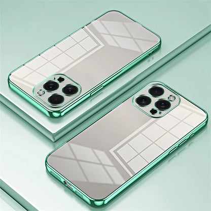 For iPhone 15 Pro Max Electroplating Case Anti-Scratch TPU Phone Protector