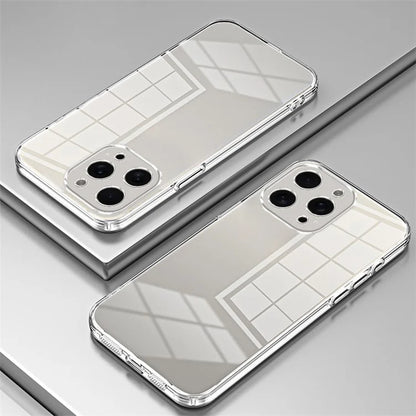 For iPhone 15 Pro Max Electroplating Case Anti-Scratch TPU Phone Protector