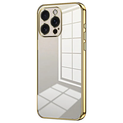 For iPhone 15 Pro Max Electroplating Case Anti-Scratch TPU Phone Protector