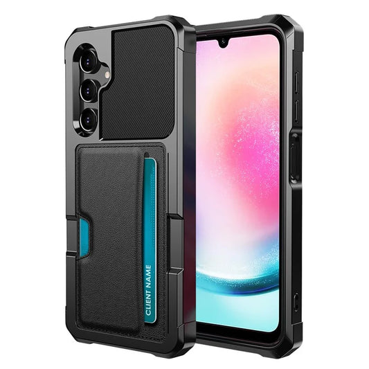 For Samsung Galaxy A15 5G Phone Case ZM02 Full Protection Cover Card Slot
