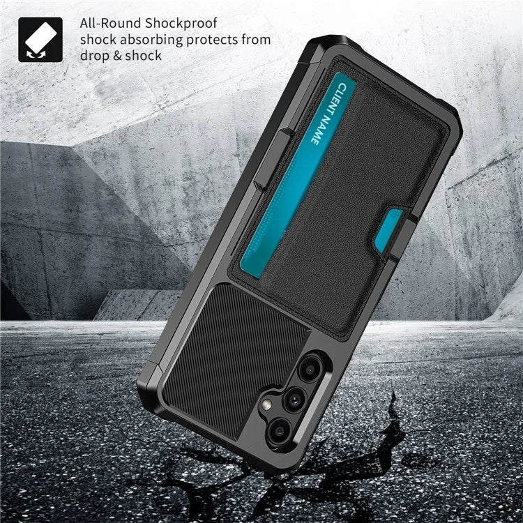 For Samsung Galaxy A15 5G Phone Case ZM02 Full Protection Cover Card Slot