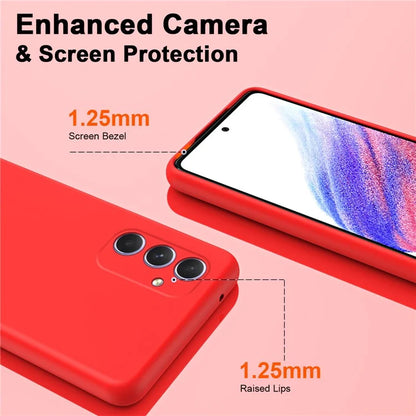 For Samsung Galaxy A55 5G Phone Case Rubberized TPU Cover 2.2mm Thickness