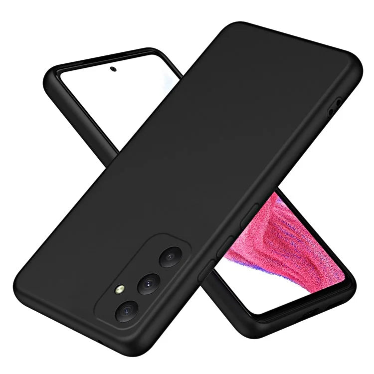 For Samsung Galaxy A35 5G TPU Case 2.2mm Silky Touch Phone Cover Soft Lining