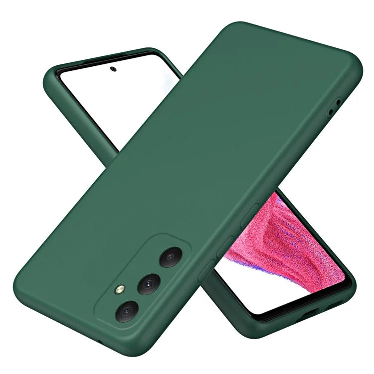 For Samsung Galaxy A35 5G TPU Case 2.2mm Silky Touch Phone Cover Soft Lining