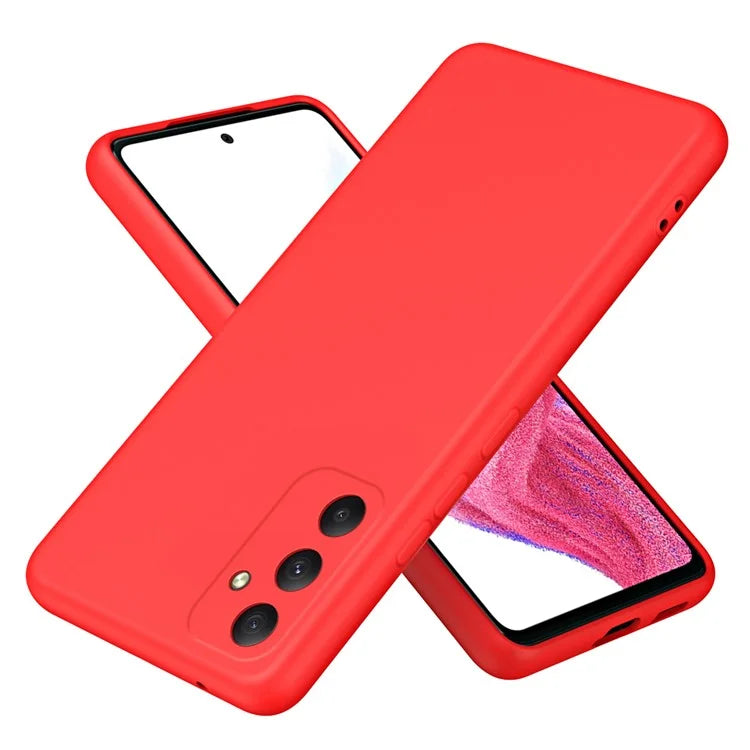 For Samsung Galaxy A35 5G TPU Case 2.2mm Silky Touch Phone Cover Soft Lining