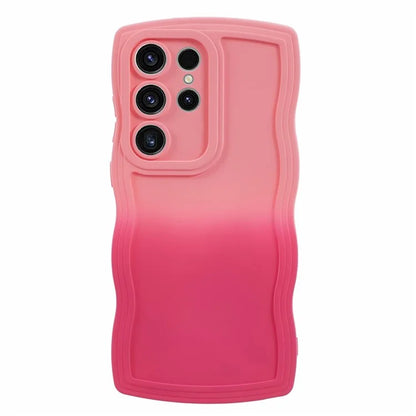 JTW Series for Samsung Galaxy S24 Ultra Wavy Edge TPU Case Dual-Side Rubberized
