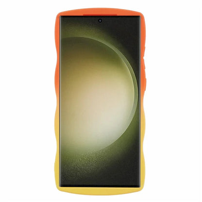 JTW Series for Samsung Galaxy S24 Ultra Wavy Edge TPU Case Dual-Side Rubberized
