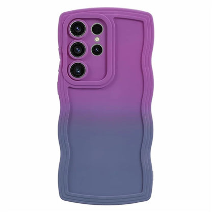 JTW Series for Samsung Galaxy S24 Ultra Wavy Edge TPU Case Dual-Side Rubberized