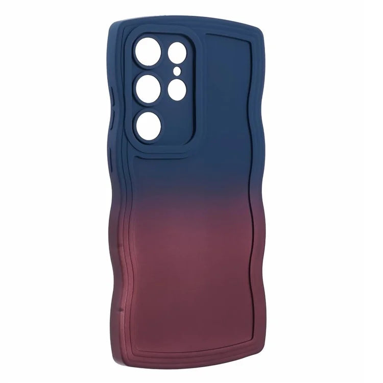 JTW Series for Samsung Galaxy S24 Ultra Wavy Edge TPU Case Dual-Side Rubberized