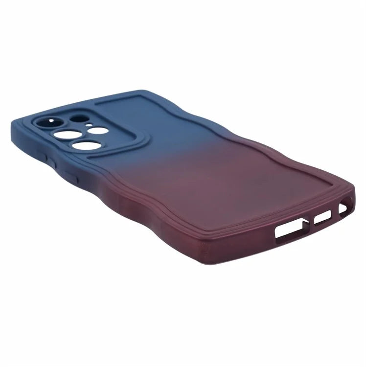 JTW Series for Samsung Galaxy S24 Ultra Wavy Edge TPU Case Dual-Side Rubberized