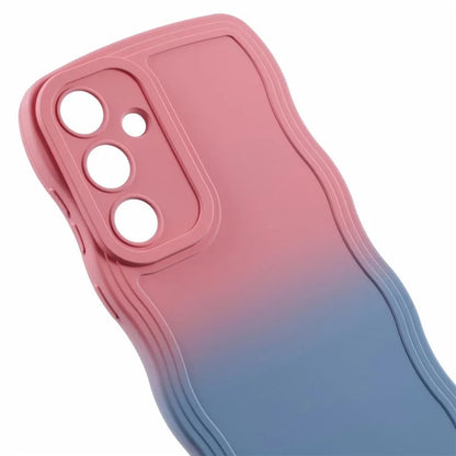 JTW Series for Samsung Galaxy S24 Phone Case Gradient Dual Color TPU Cover